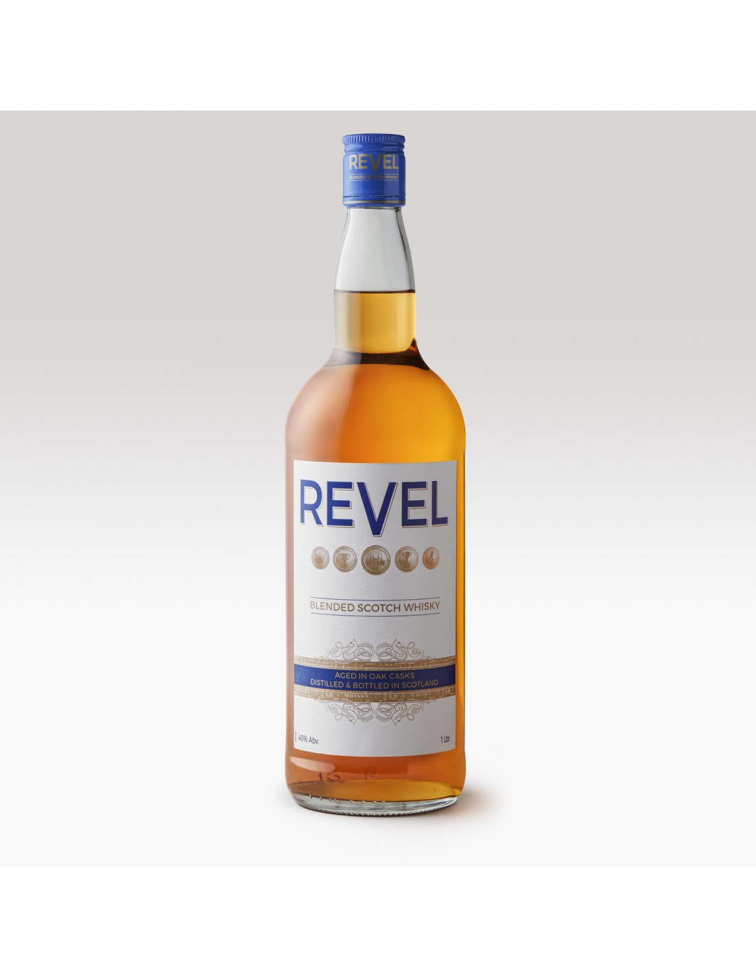 REVEL Scotch Whisky 1L • 40% Abv.